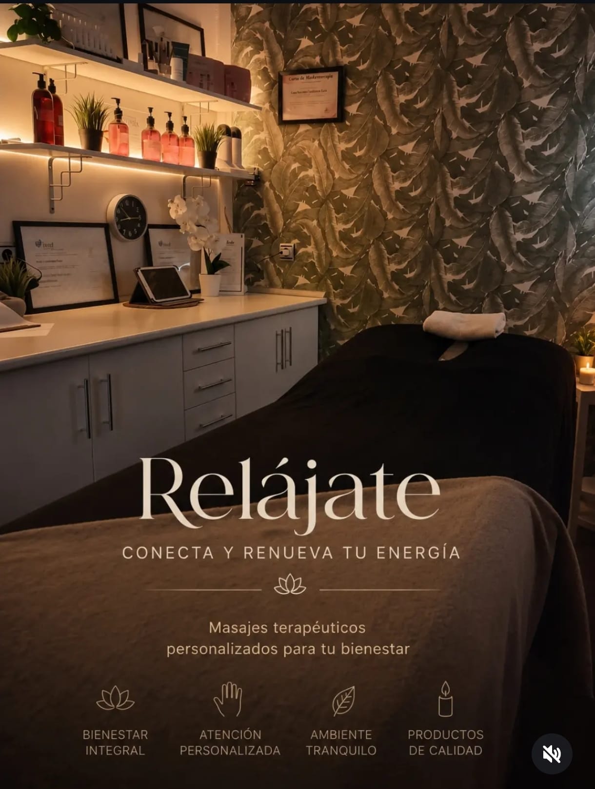Cabina de masajes y bienestar de Karla Castañeda en Huarte